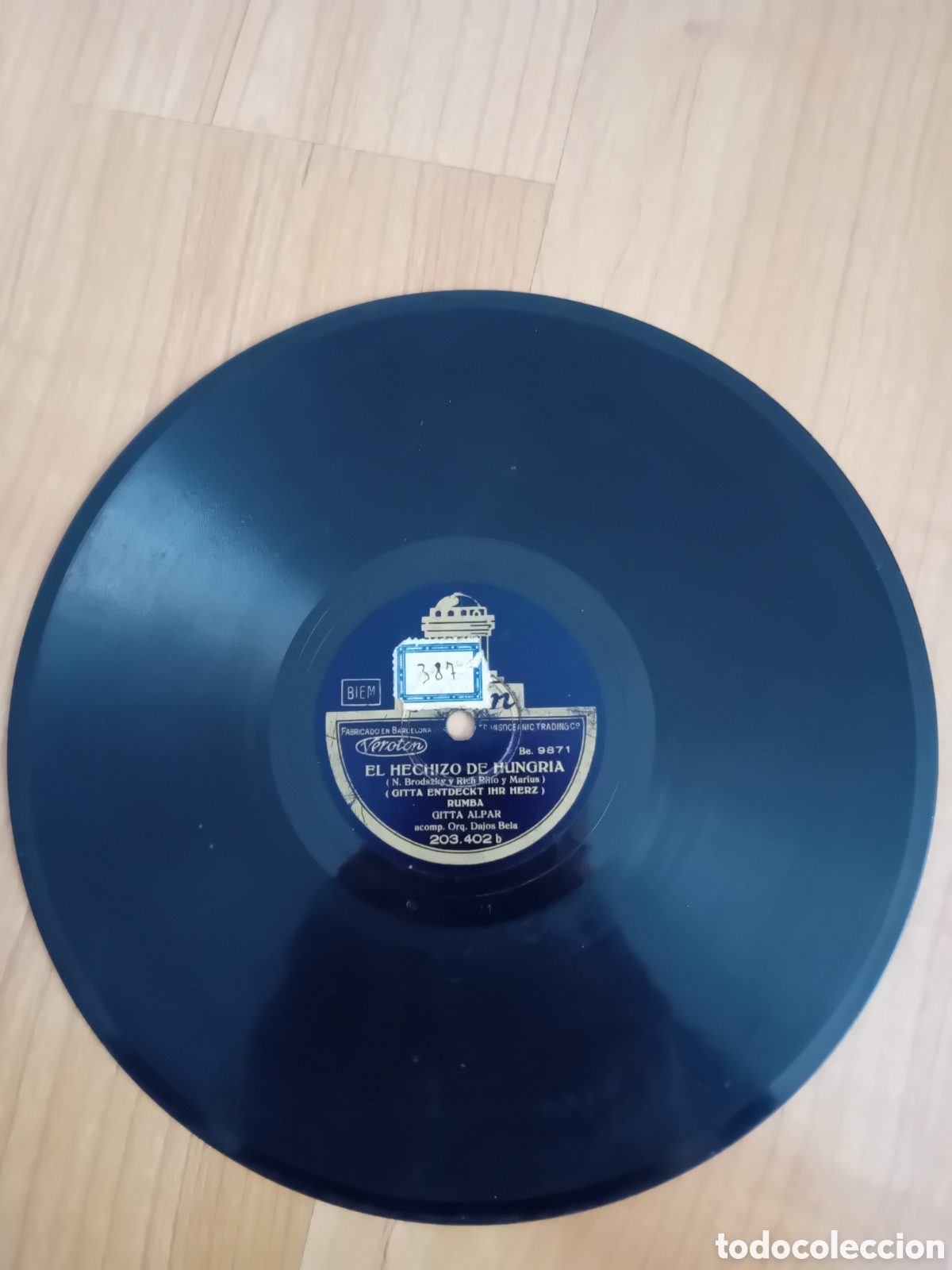 Discos de pizarra: GITTA ENTDECKT IHR HERZ. EL HECHIZO DE HUNGRIA. ODEON - Foto 1