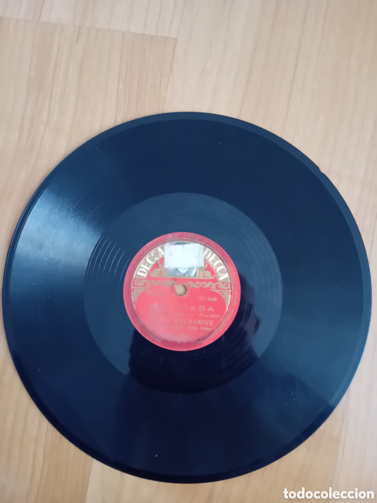 Discos de pizarra: DAVIDB MACKERSIE. ABA DABA. SI LA BRISA. DECCA - Foto 3