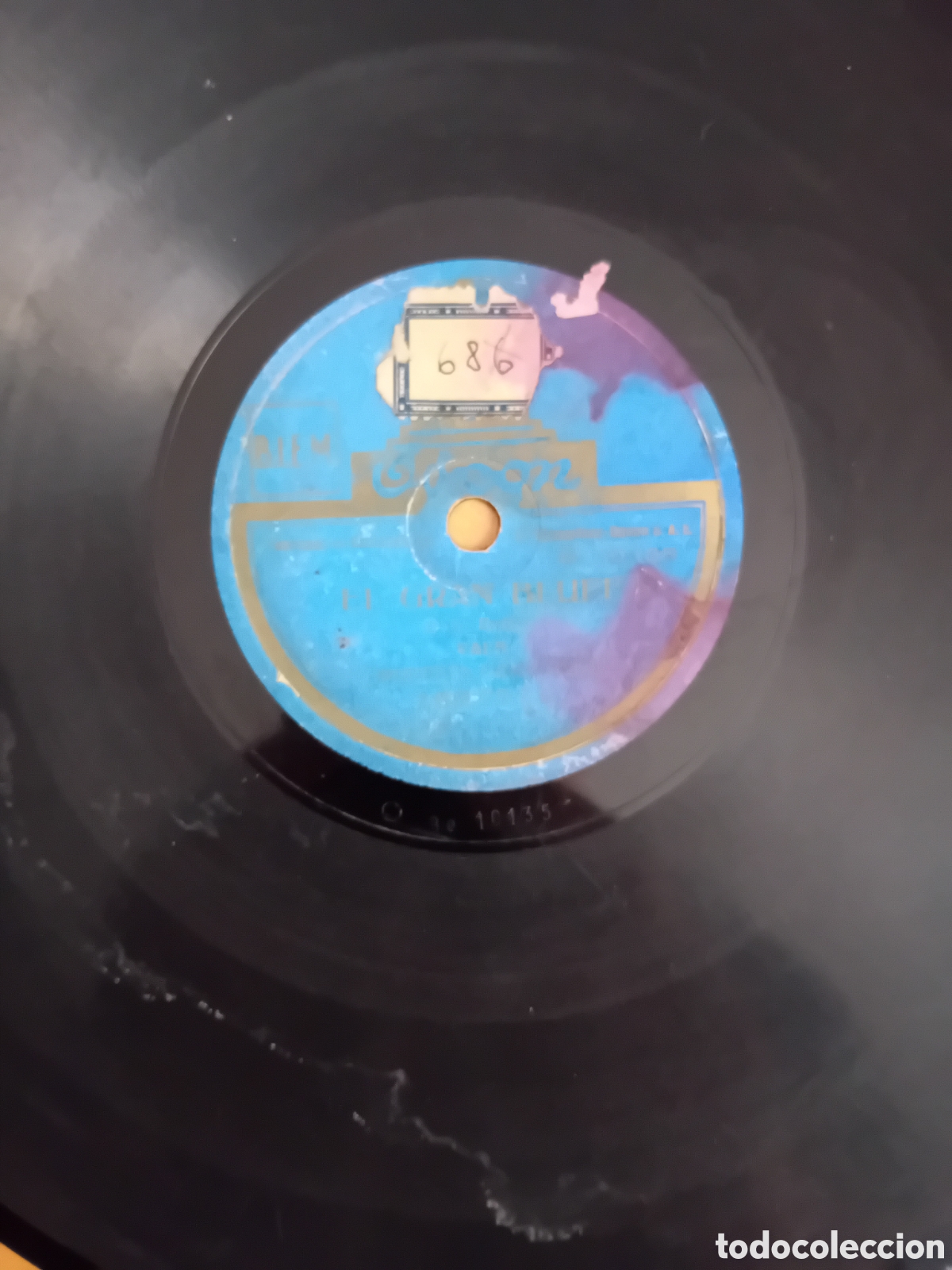 Discos de pizarra: EL GRAN BLUFF. ODEON - Foto 2