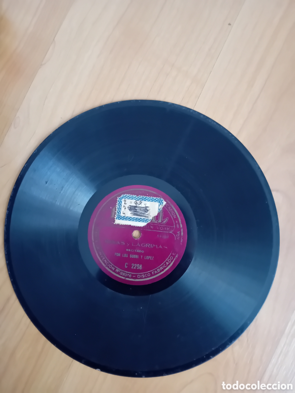 Discos de pizarra: LOS GOBBI Y LOPEZ. RISAS Y LAGRIMAS. LAS SOLTERONAS. REGAL - Foto 5