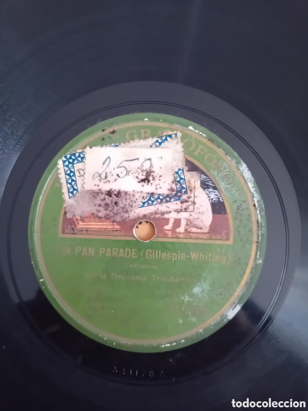 Discos de pizarra: MOTEN STOMP-STOMP. TIN PAN PARADE. - Foto 2