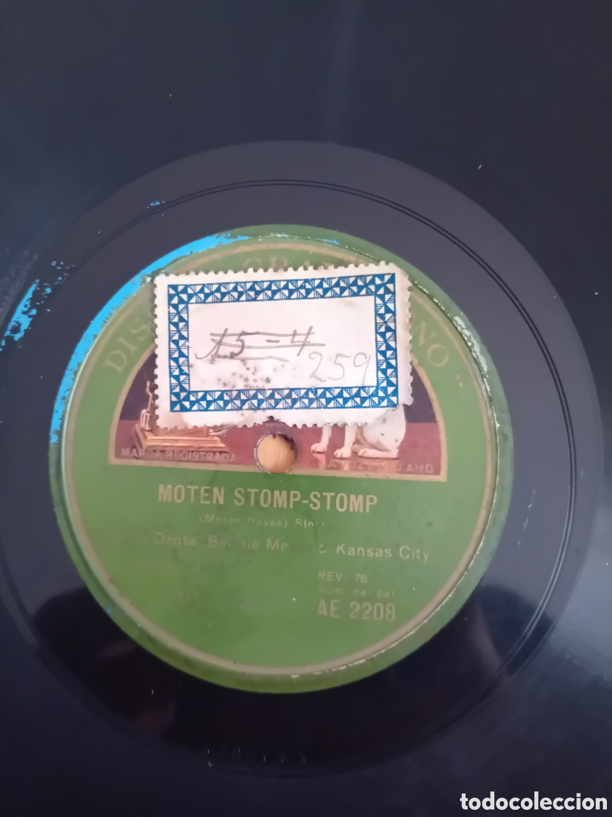 Discos de pizarra: MOTEN STOMP-STOMP. TIN PAN PARADE. - Foto 4