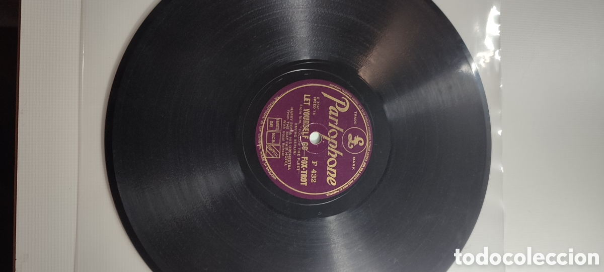 Discos de pizarra: Disco pizarra 78rpm. - Foto 2