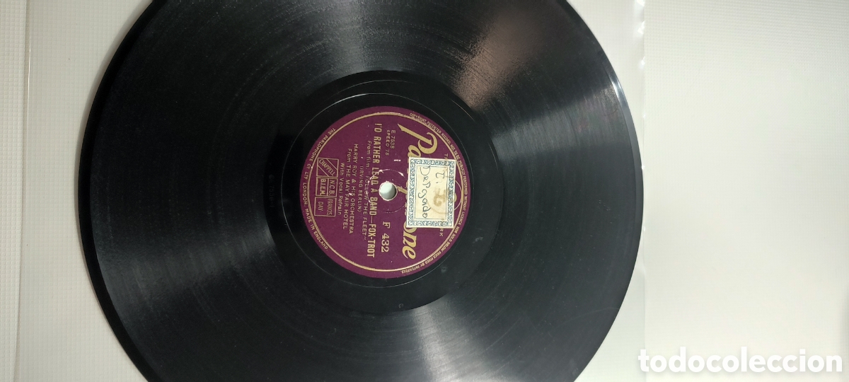 Discos de pizarra: Disco pizarra 78rpm. - Foto 4