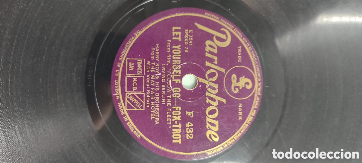 Discos de pizarra: Disco pizarra 78rpm. - Foto 1