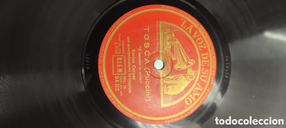 Discos de pizarra: Disco pizarra 78rpm. - Foto 3