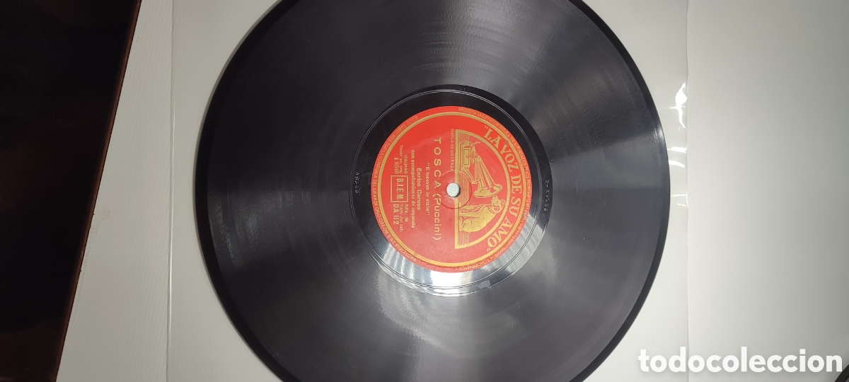 Discos de pizarra: Disco pizarra 78rpm. - Foto 4
