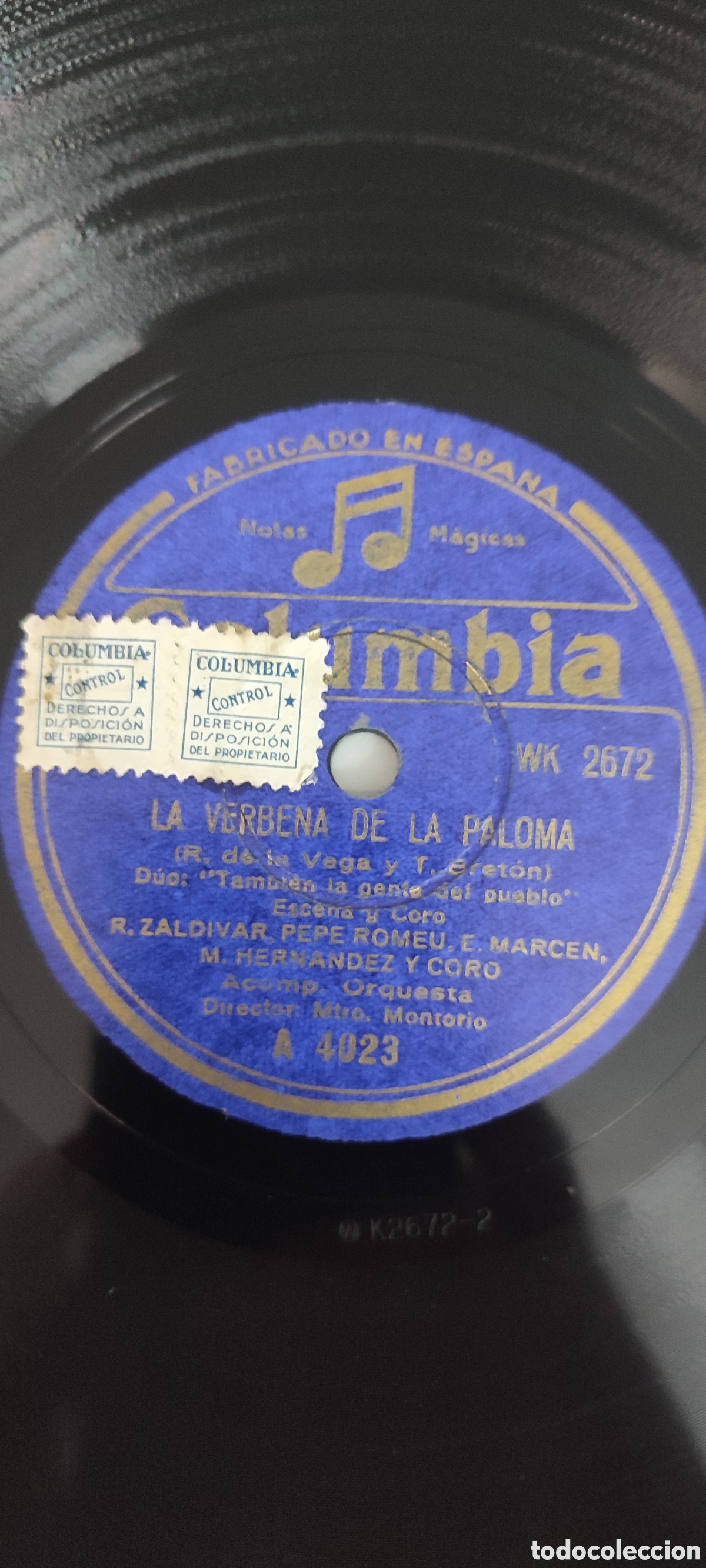 Discos de pizarra: Disco pizarra 78rpm. - Foto 4
