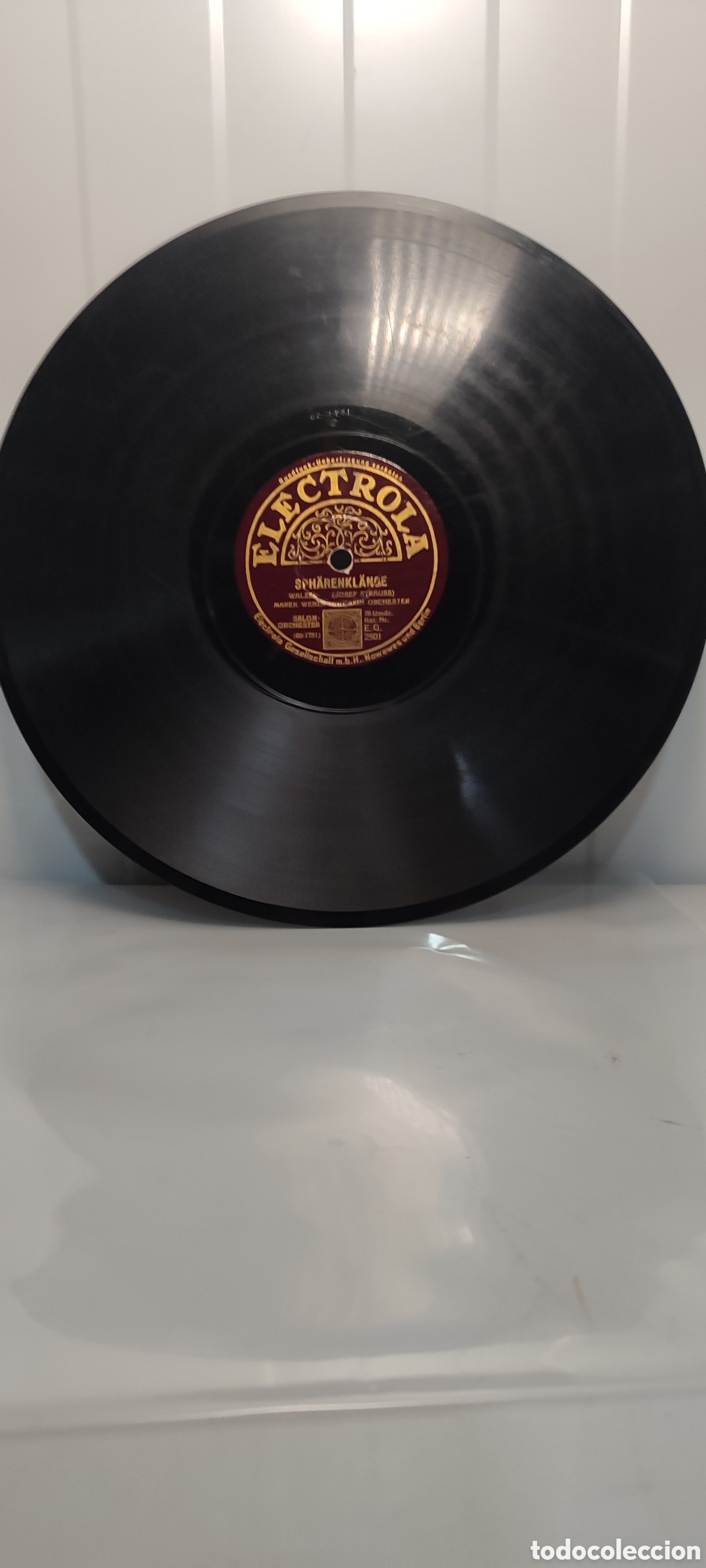 Discos de pizarra: Disco pizarra 78rpm. - Foto 4