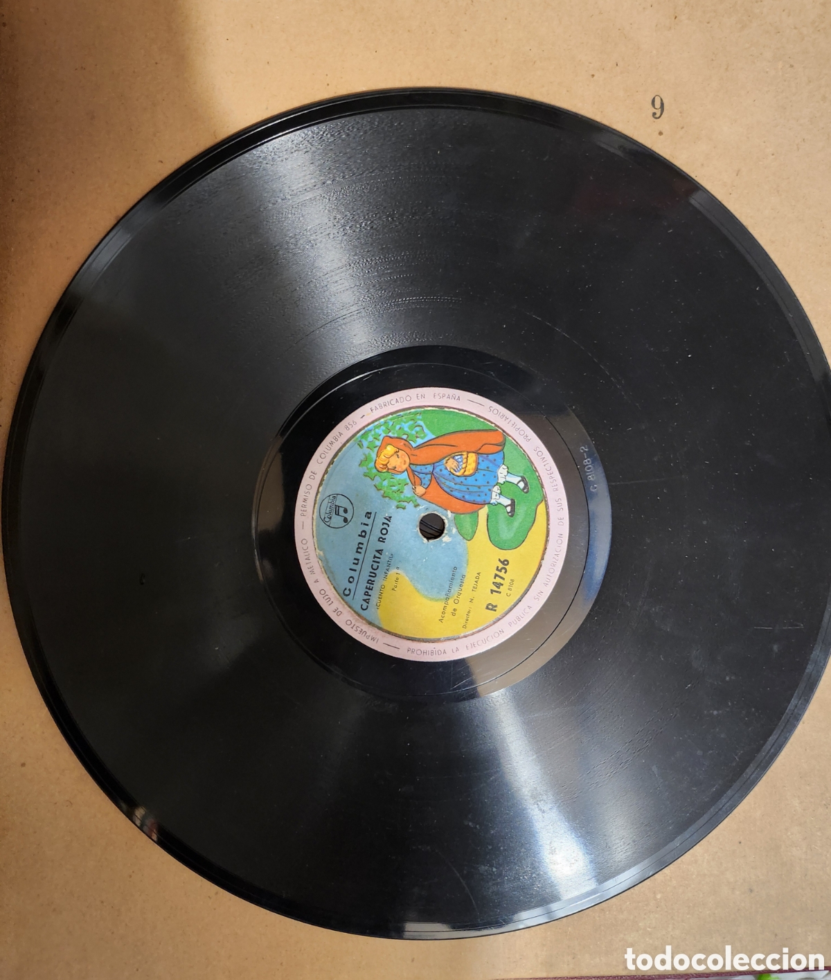 Discos de pizarra: Caperucita Roja Disco Pizarra - Foto 1