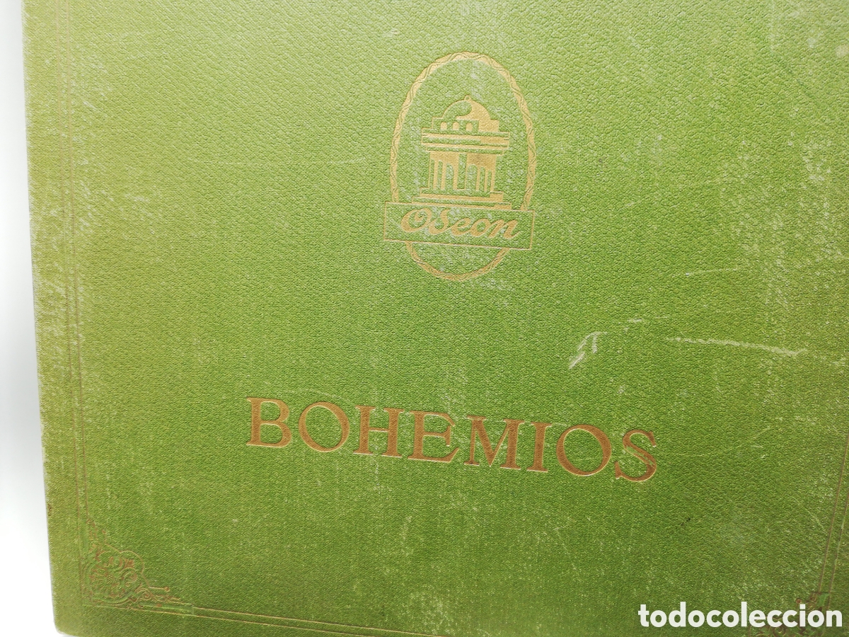 Discos de pizarra: Album Odeon Bohemios. Seis discos de pizarra. - Foto 1