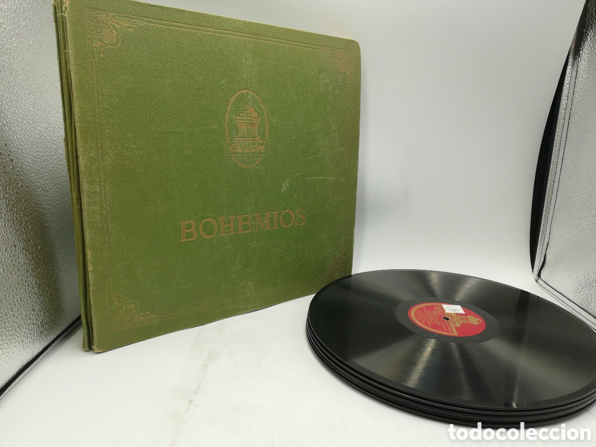 Discos de pizarra: Album Odeon Bohemios. Seis discos de pizarra. - Foto 25
