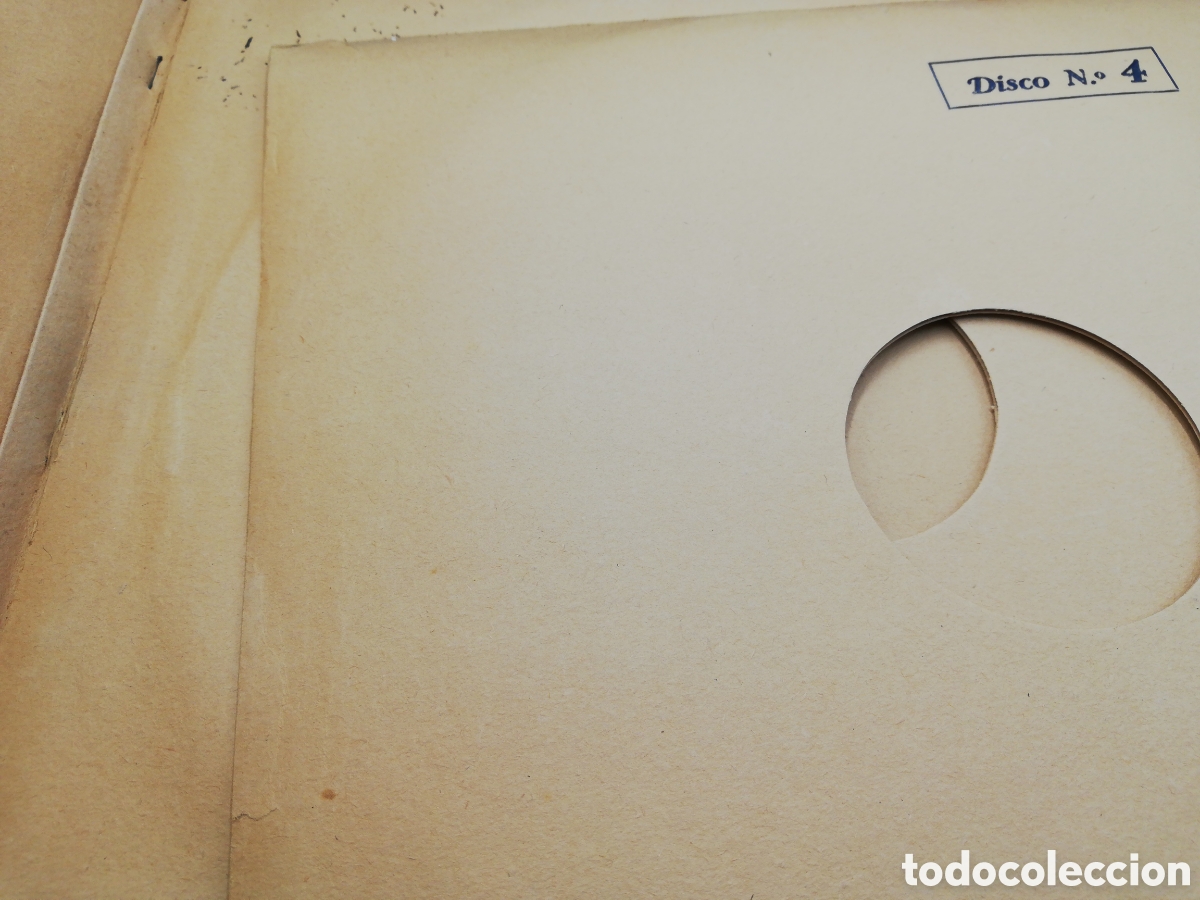 Discos de pizarra: Album Odeon Bohemios. Seis discos de pizarra. - Foto 20