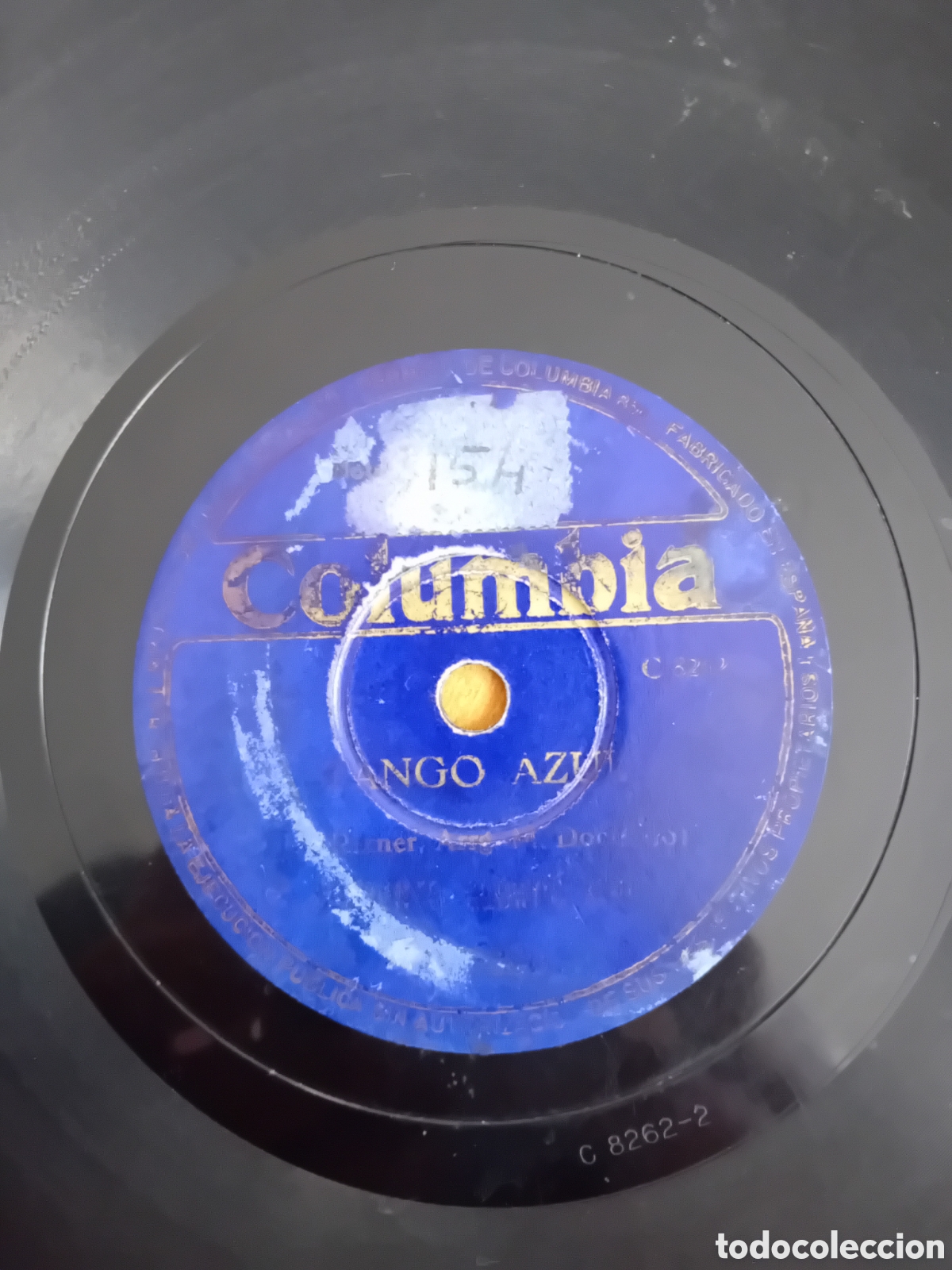 Discos de pizarra: TANGO AZUL. VUELVE LA TARARA. CONJUNTO GLORYS KING - Foto 4