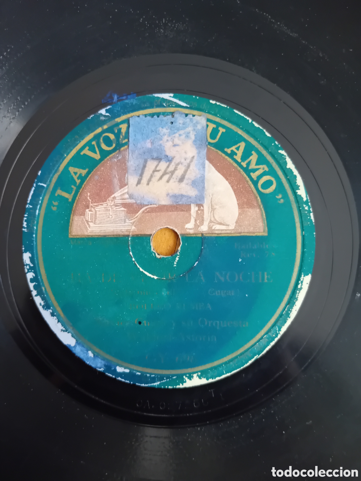 Discos de pizarra: CUI CUI. HA DE VENIR ESTA NOCHE. XAVIER CUGAT - Foto 5
