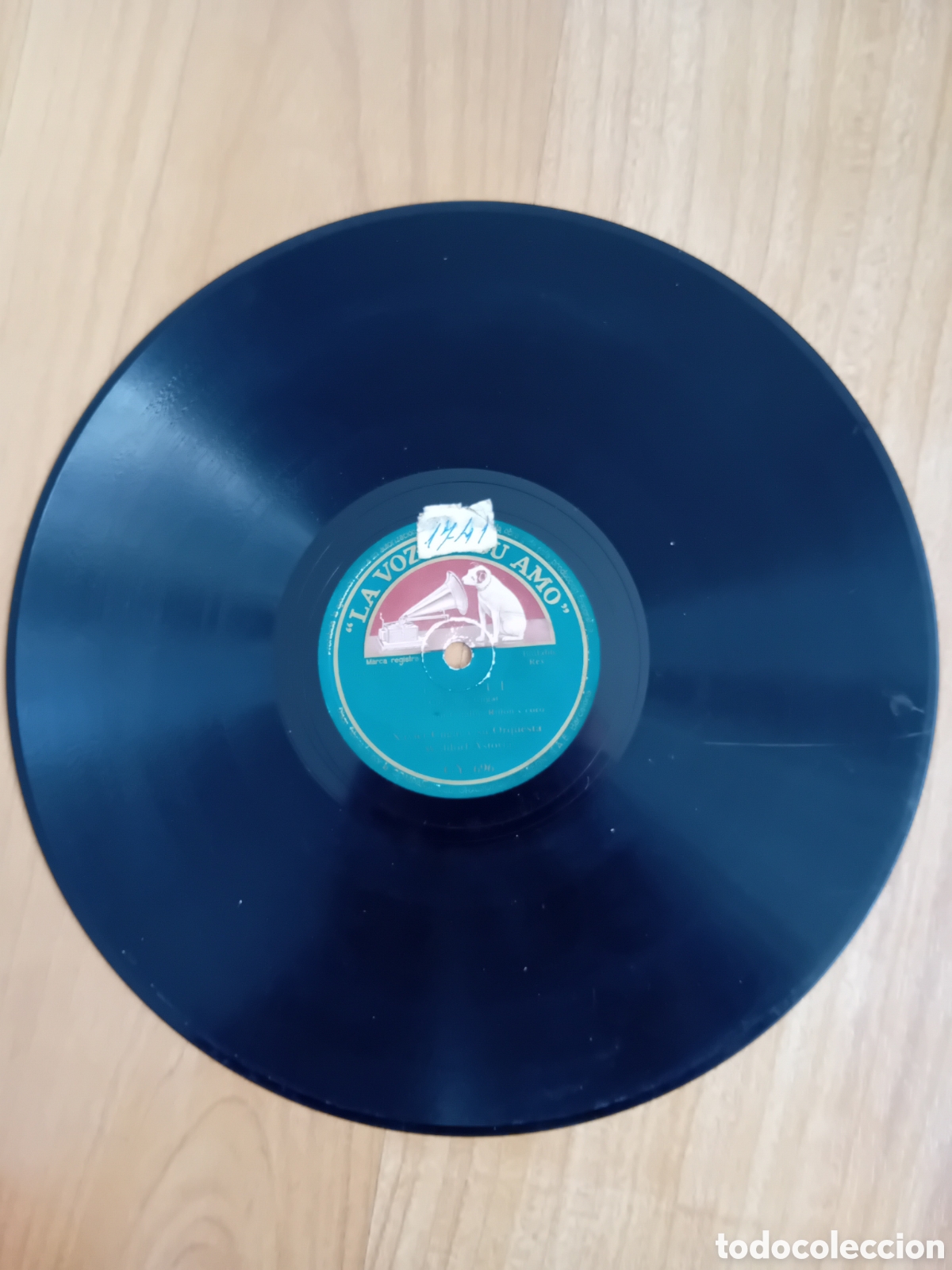 Discos de pizarra: CUI CUI. HA DE VENIR ESTA NOCHE. XAVIER CUGAT - Foto 1