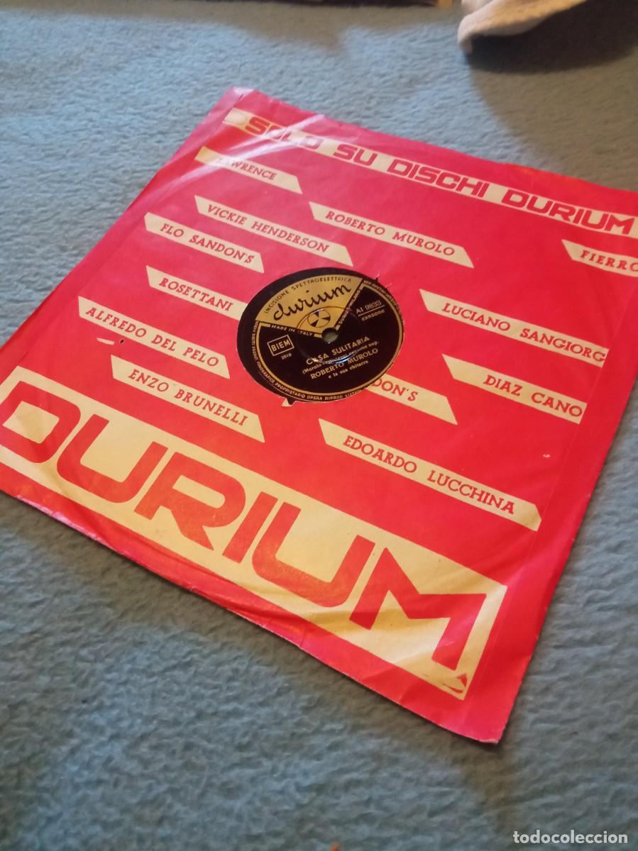 Discos de pizarra: Roberto Murolo casa sulitaria - Foto 3
