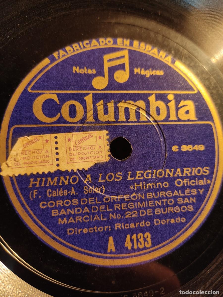 Discos de pizarra: HIMNO DE LOS LEGIONARIOS,( DIFICIL) A4133 - Foto 2