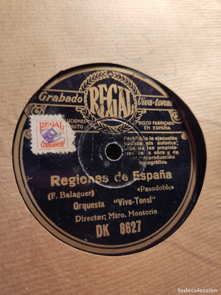 Discos de pizarra: REGIONES DE ESPA&Ntilde;A,( pizarra) - Foto 1