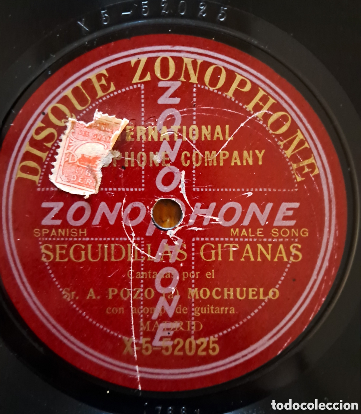 Discos de pizarra: Antonio Pozo Mochuelo - Foto 1