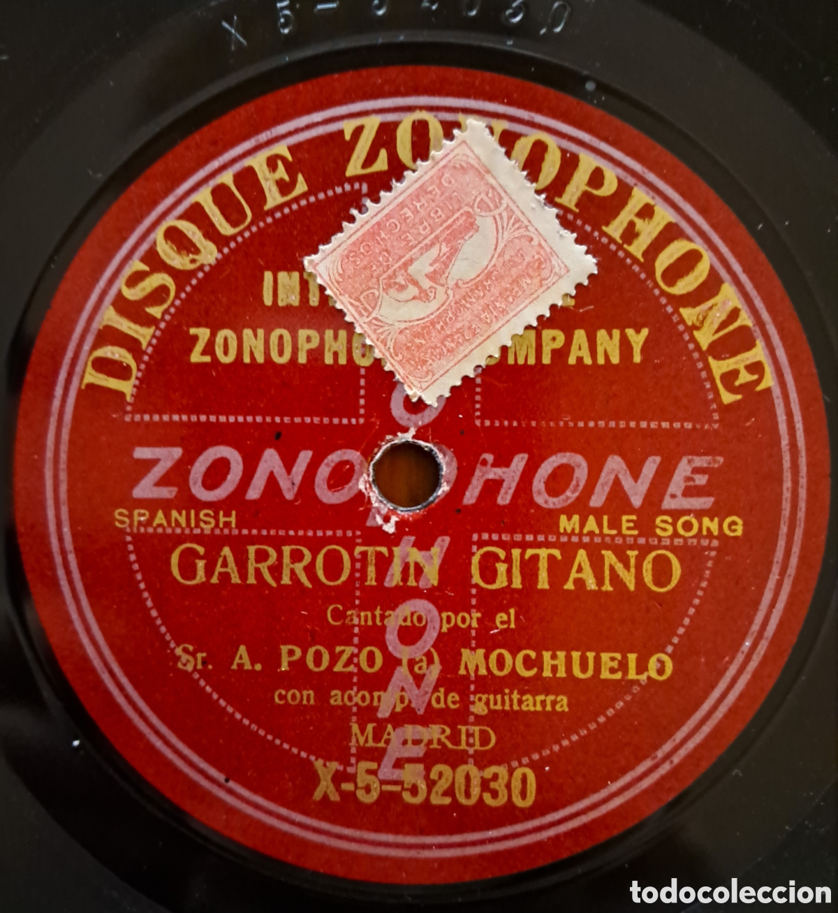 Discos de pizarra: Antonio Pozo Mochuelo - Foto 1