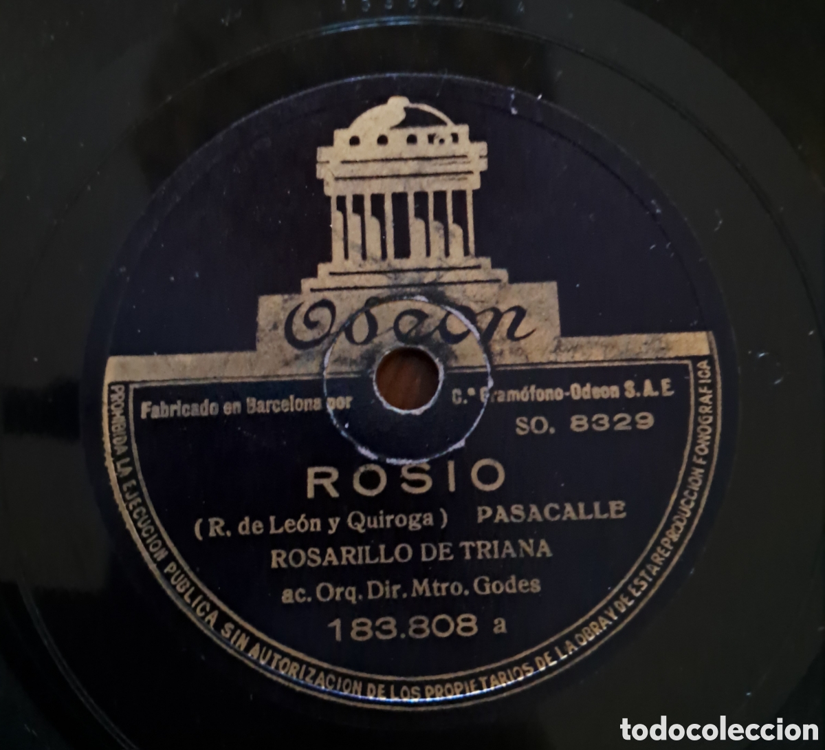 Discos de pizarra: Rosarillo de Triana disco pizarra - Foto 3