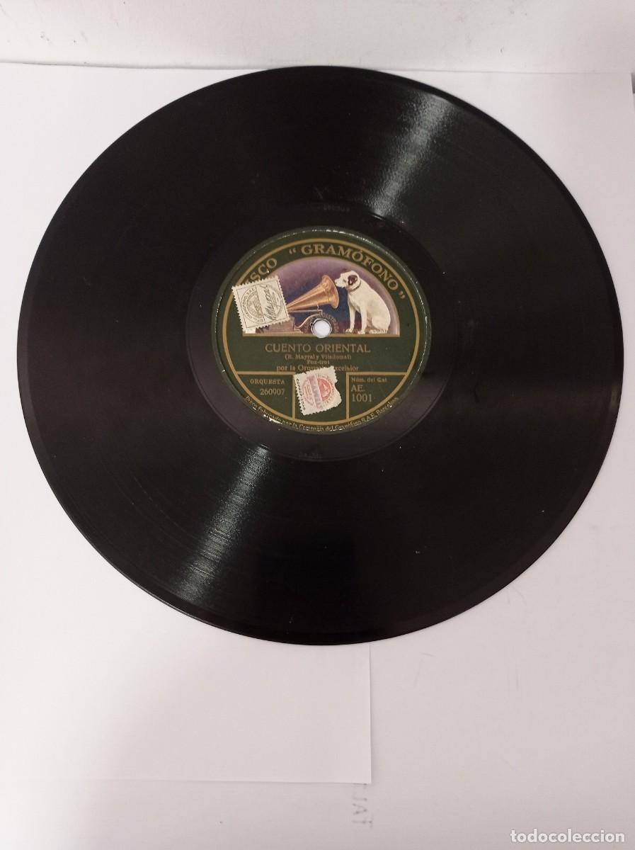 Discos de pizarra: Orquesta Excelsior Roma se divierte - Las danzarinas / Cuento oriental - Foto 2