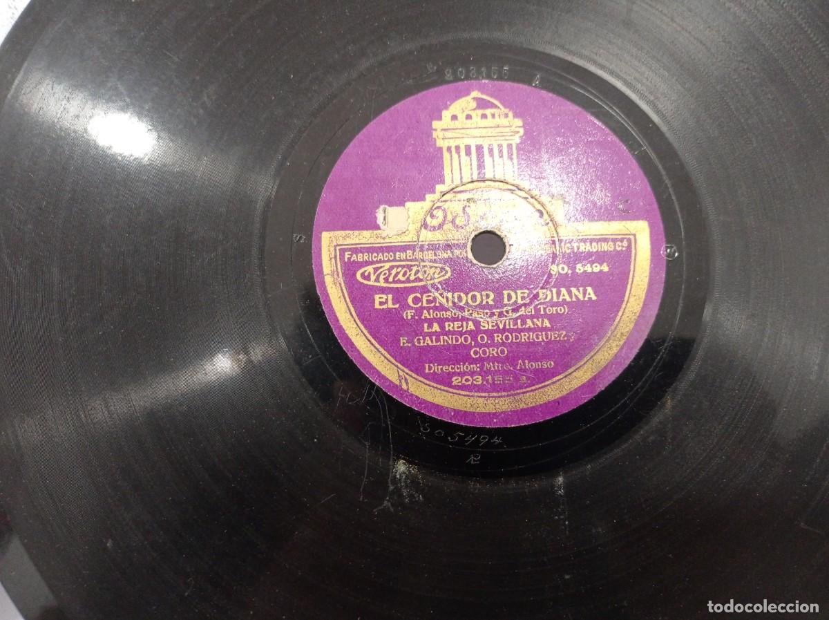Discos de pizarra: 2 discos el ce&ntilde;idor de diana - Demon Jazz, E. Galindo y Orquesta Ode&oacute;n. - Foto 4