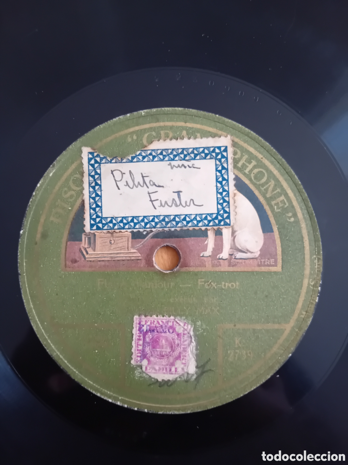 Discos de pizarra: FLEURS DAMOUR. BILLY MAX - Foto 2