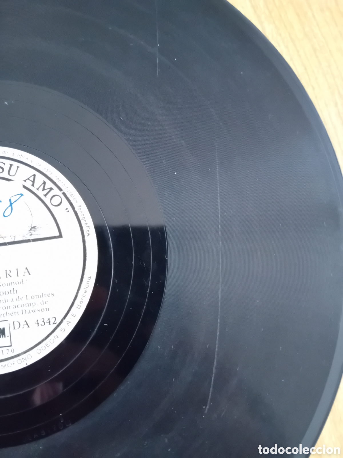 Discos de pizarra: AVE MARIA. AGNUS DEI. WEBSTER BOOTH - Foto 6