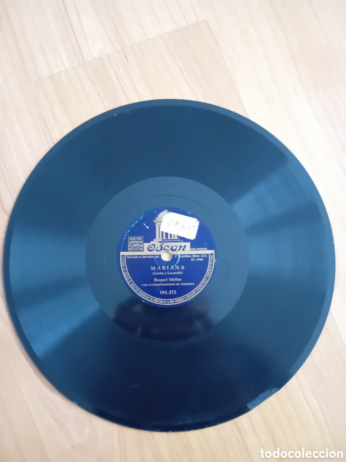Discos de pizarra: EL RELICARIO. MARIANA. RAQUEL MELLER - Foto 1