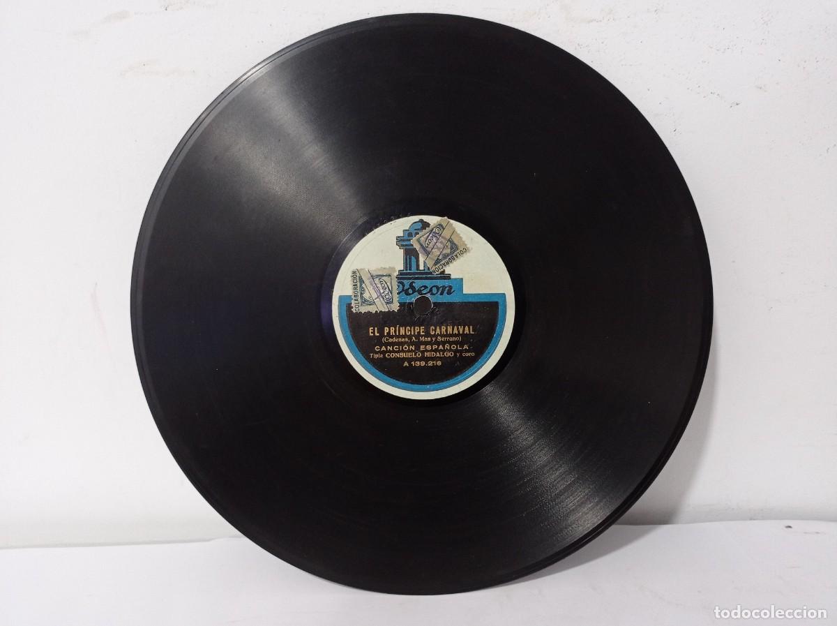 Discos de pizarra: El pr&iacute;ncipe del Carnaval - Consuelo Hidalgo - Foto 3