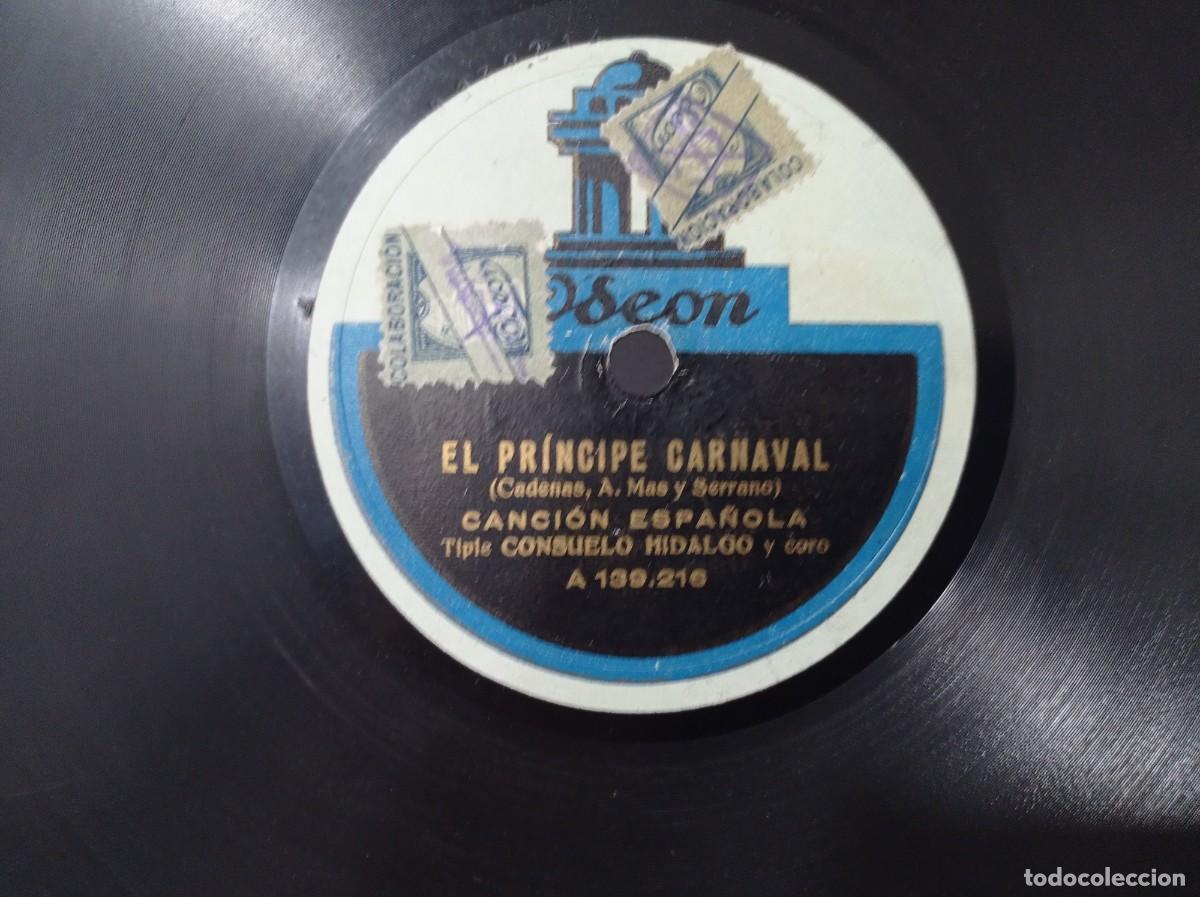 Discos de pizarra: El pr&iacute;ncipe del Carnaval - Consuelo Hidalgo - Foto 4