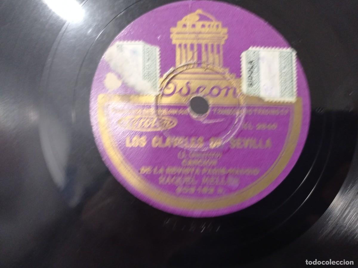 Discos de pizarra: Raquel Meller - Soy de Madrid / Los claveles de Sevilla - Foto 2