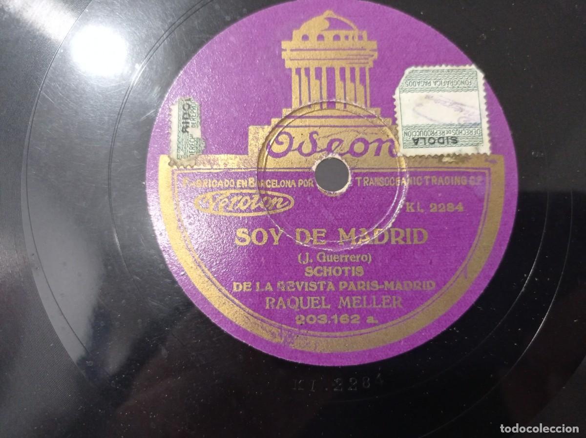 Discos de pizarra: Raquel Meller - Soy de Madrid / Los claveles de Sevilla - Foto 3