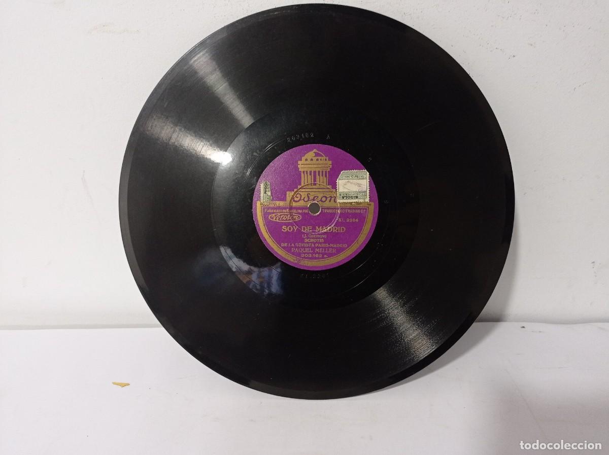 Discos de pizarra: Raquel Meller - Soy de Madrid / Los claveles de Sevilla - Foto 4