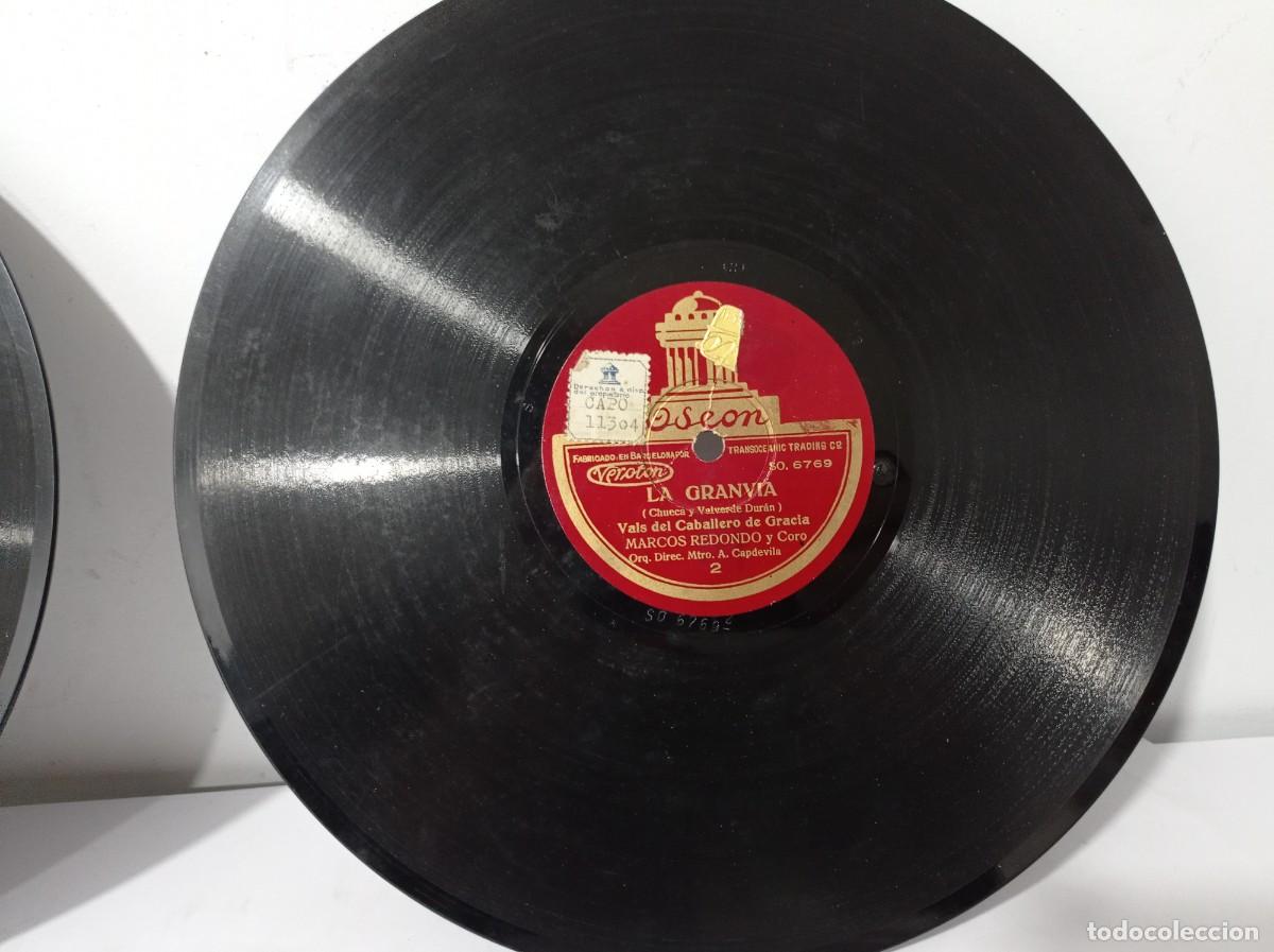 Discos de pizarra: 2 discos La Granvia - La voz de su amo y Odeon - Foto 4