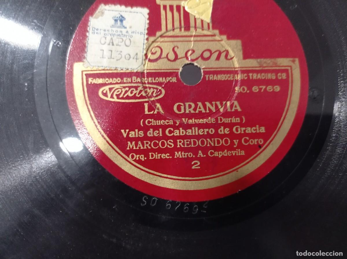 Discos de pizarra: 2 discos La Granvia - La voz de su amo y Odeon - Foto 5