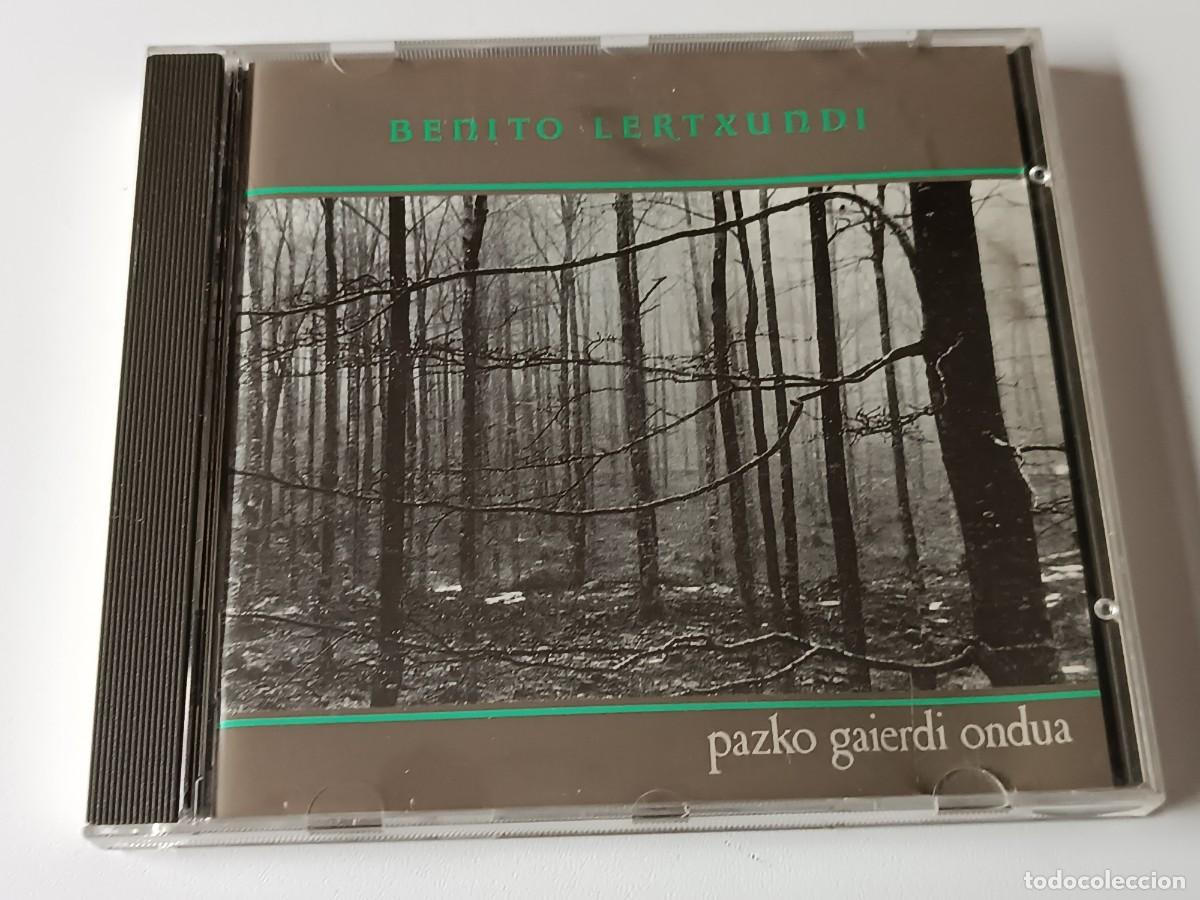 Discos de pizarra: CD BENITO LERTXUNDI PAZKO GAIERDI - Foto 1