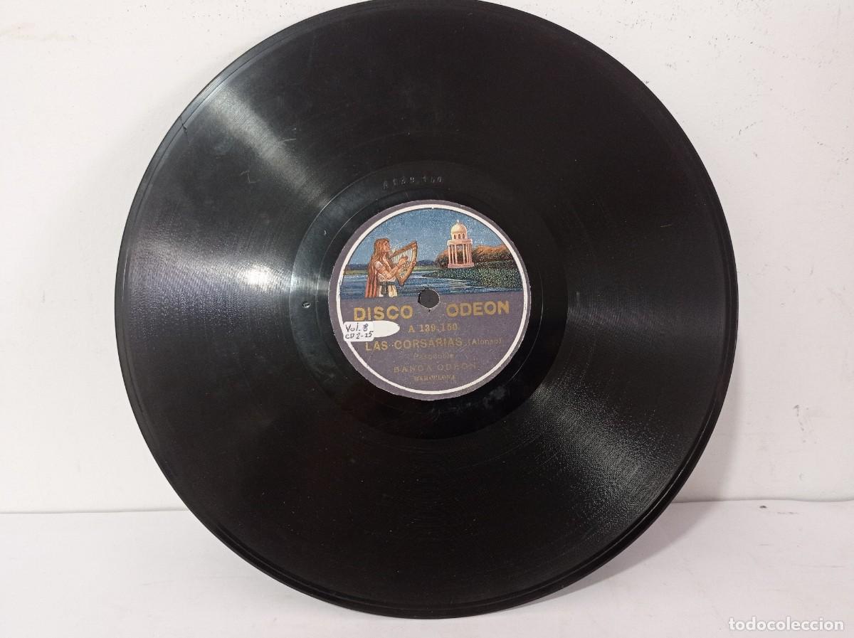 Discos de pizarra: Las corsarias Banda Odeon - Pasadoble / Tabaquinho - Foto 1