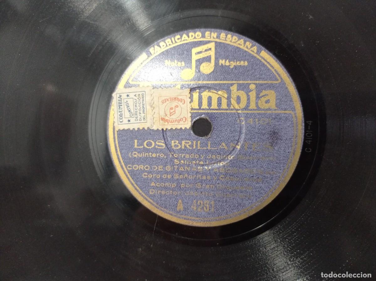 Discos de pizarra: 2 discos Los Brillantes - Sainete Lirico - Foto 2