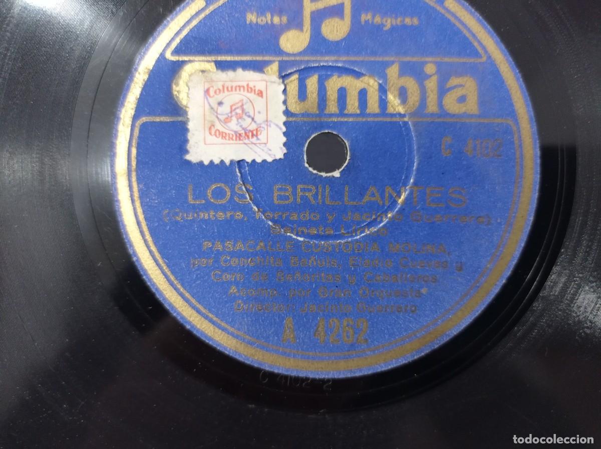Discos de pizarra: 2 discos Los Brillantes - Sainete Lirico - Foto 4