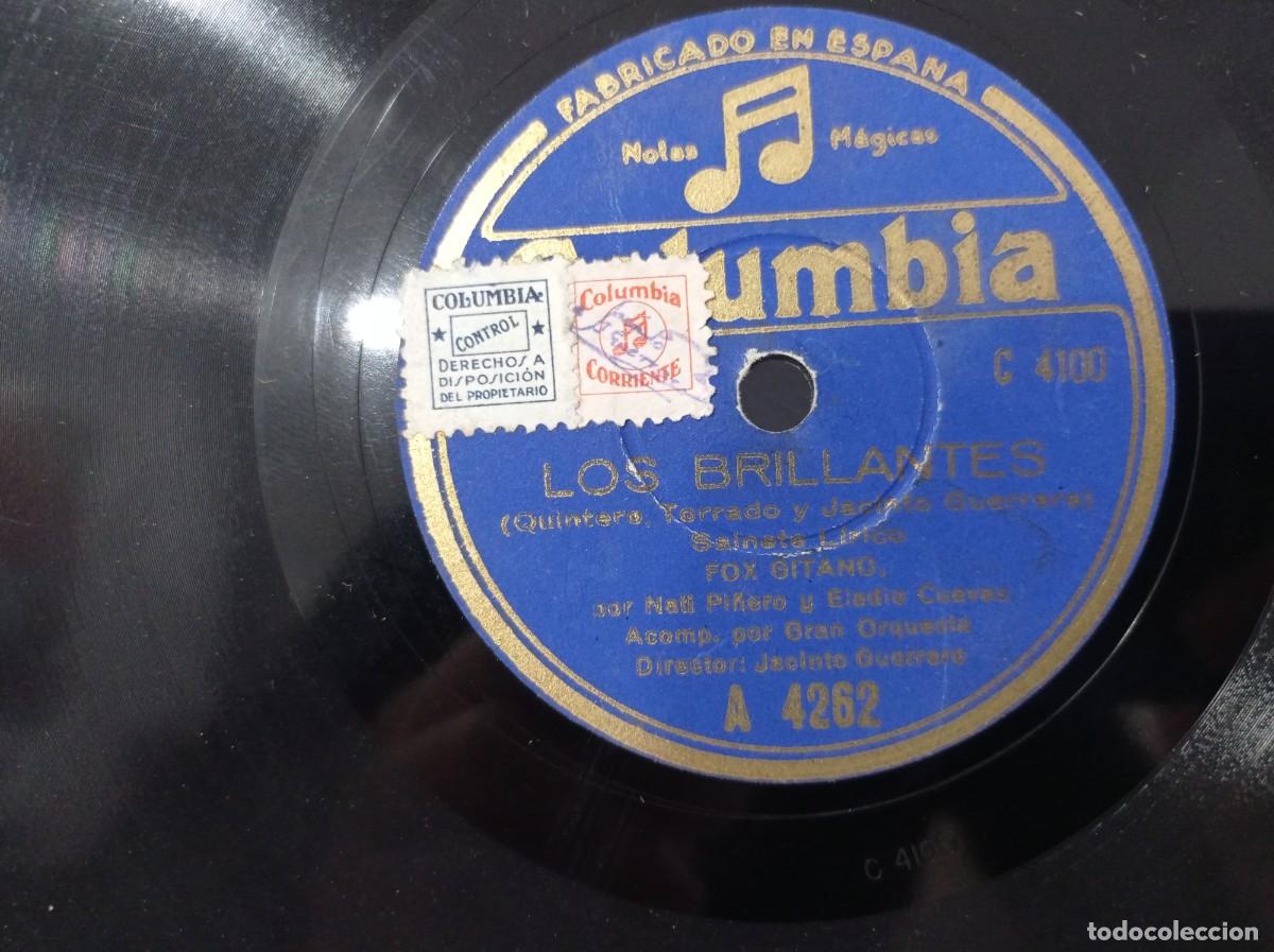 Discos de pizarra: 2 discos Los Brillantes - Sainete Lirico - Foto 5