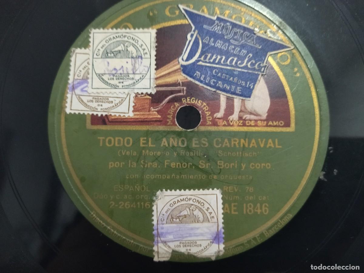 Discos de pizarra: Todo el a&ntilde;o es carnaval Sra. fenor y Sr. Bori - Foto 1