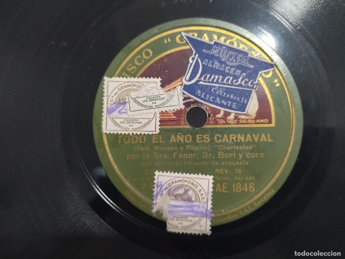 Discos de pizarra: Todo el a&ntilde;o es carnaval Sra. fenor y Sr. Bori - Foto 2