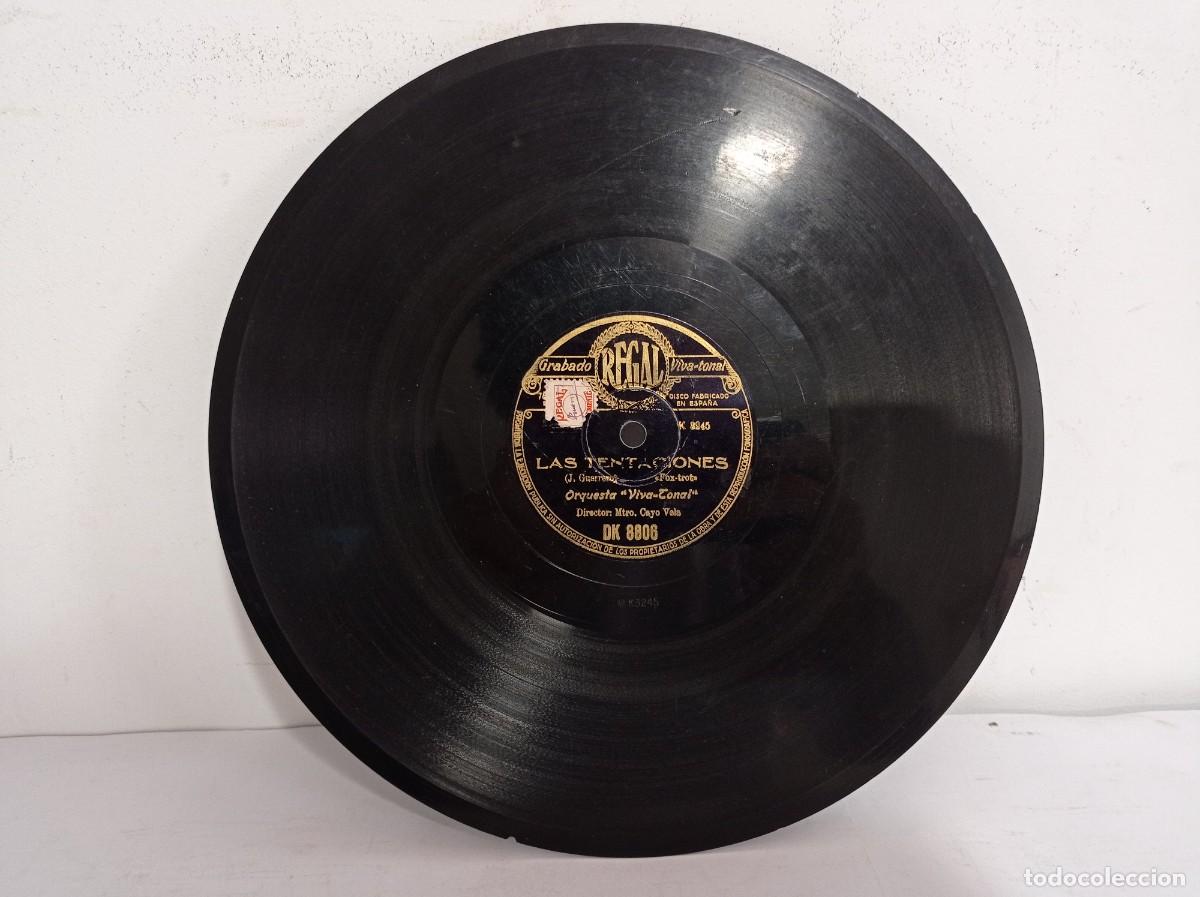 Discos de pizarra: Las Tentaciones con Orquesta Viva Tonal - Foto 1