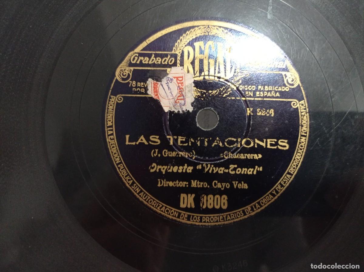 Discos de pizarra: Las Tentaciones con Orquesta Viva Tonal - Foto 4