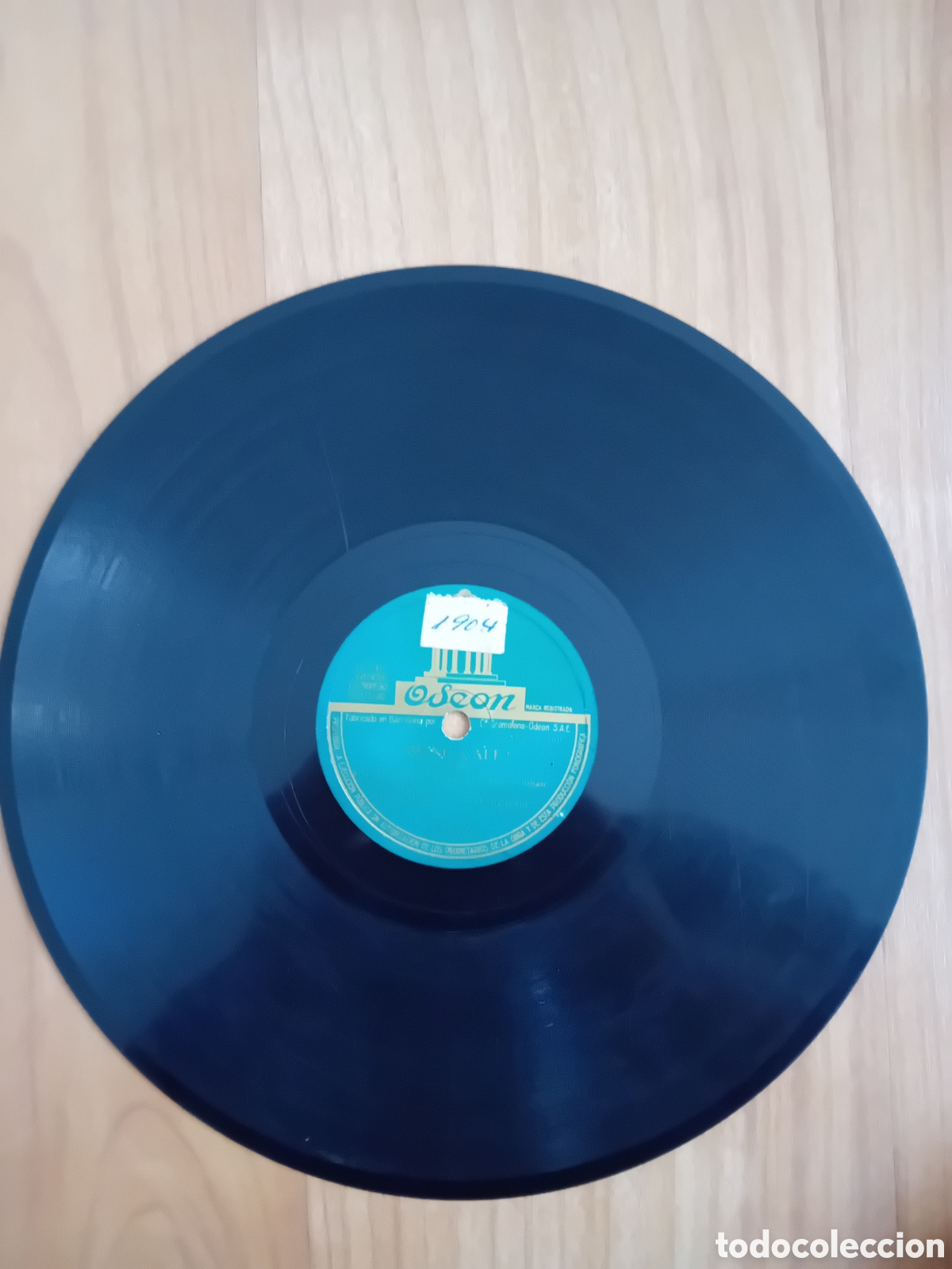 Discos de pizarra: MARY MERCHE. SWING CALE. BESAME COMO QUIERO YO - Foto 3