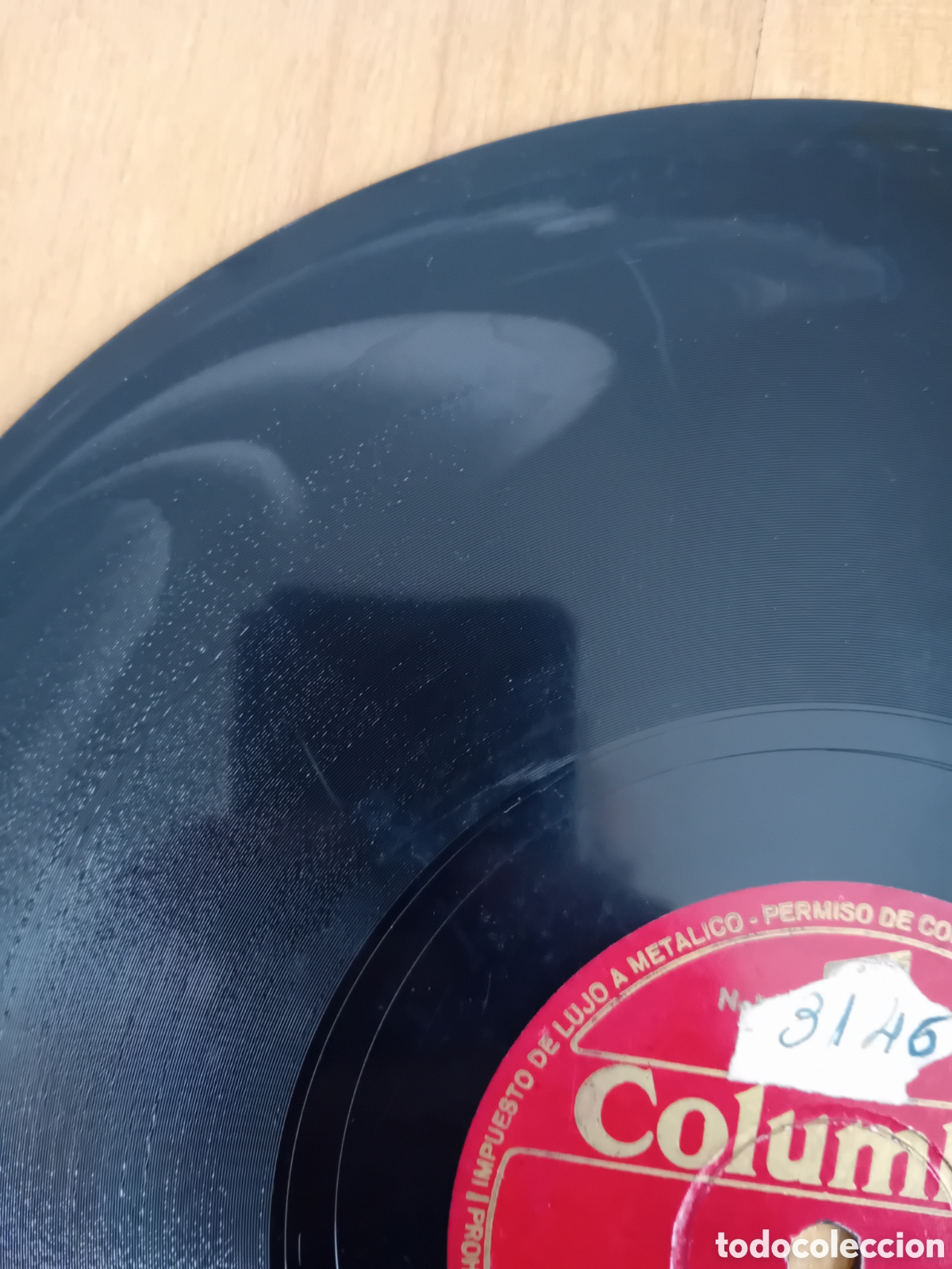 Discos de pizarra: TRIO RULIHAR. EL POTRO RELINCHON. GITANO TRIANERO - Foto 7