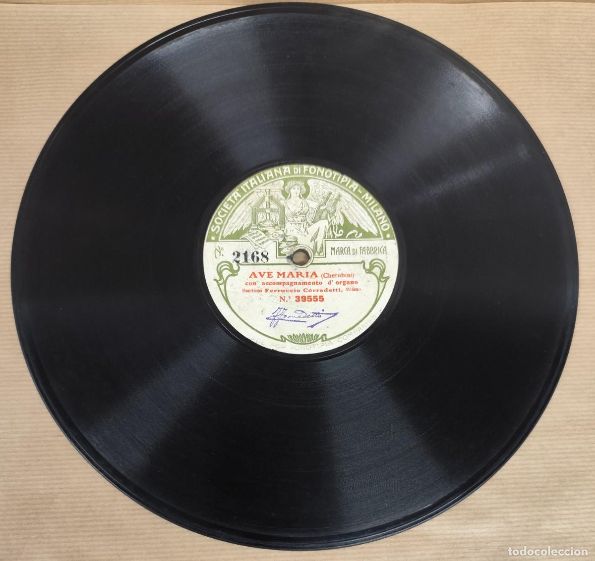 Discos de pizarra: DISCO DE PIZARRA, PANIS ANGELICUS, AVE MARIA - Foto 1